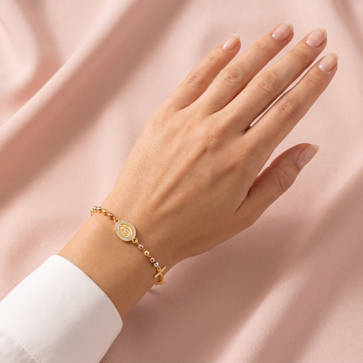 Pulsera Rosario · Diseño Exclusivo
